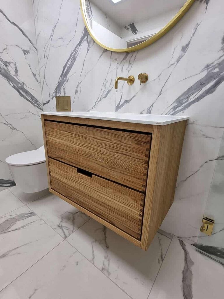 Rungsted badeværelse har fået renovering
